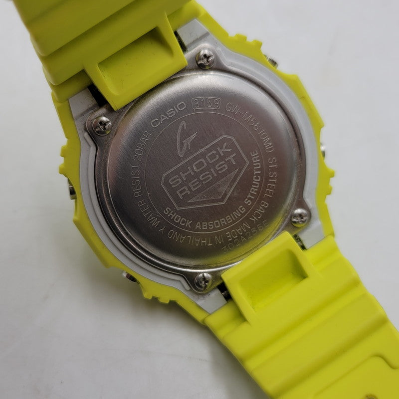 【中古品】【メンズ/レディース】 G-SHOCK ジーショック DIGITAL TOUGH SOLAR WATCH GW-M5610MD デジタル タフソーラー ウォッチ 腕時計 196-250503-as-28-izu カラー：イエロー系 万代Net店