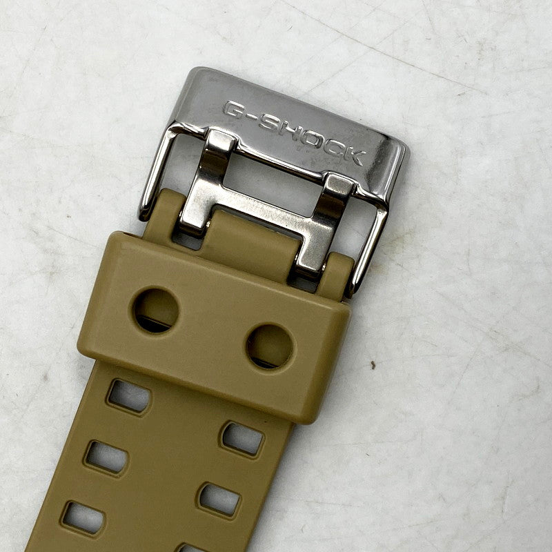 【中古品】【メンズ/レディース】 G-SHOCK ジーショック ANALOG-DIGITAL WATCH GA-100L アナログ デジタル 腕時計 196-250511-as-29-izu カラー：ベージュ系×ブラック 万代Net店