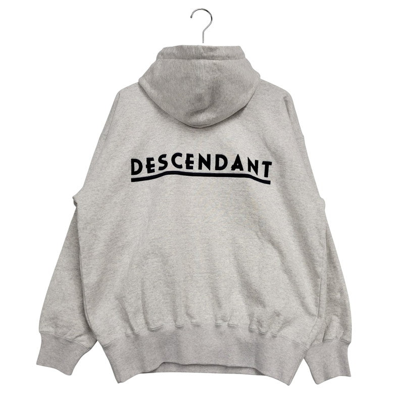 【中古美品】【メンズ】 DESCENDANT ディセンダント OTL HOODY 251ATDS-CSM01 フーディー パーカー 長袖 トップス 142-250504-as-03-izu サイズ：2 カラー：グレー 万代Net店