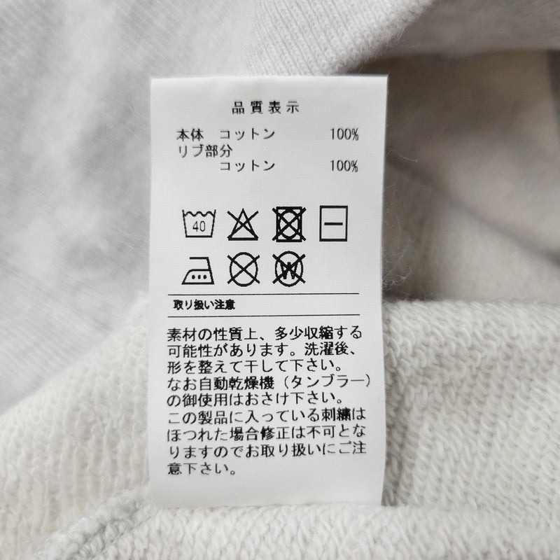 【中古美品】【メンズ】 DESCENDANT ディセンダント OTL HOODY 251ATDS-CSM01 フーディー パーカー 長袖 トップス 142-250504-as-03-izu サイズ：2 カラー：グレー 万代Net店