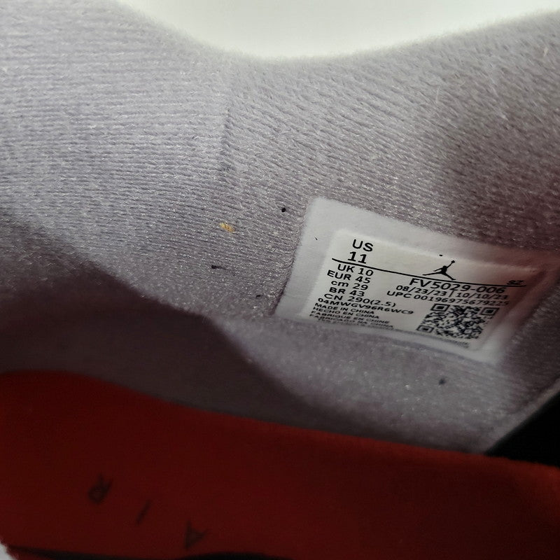 【中古品】【メンズ】 NIKE ナイキ AIR JORDAN 4 RETRO FV5029-006 エア ジョーダン 4 レトロ スニーカー シューズ 靴 160-250506-as-05-izu サイズ：29cm カラー：BLACK/FIRE RED-CEMENT GREY 万代Net店