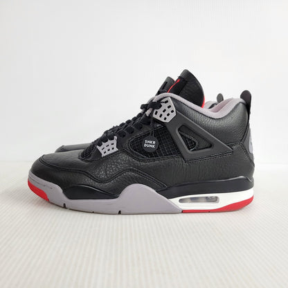 【中古品】【メンズ】 NIKE ナイキ AIR JORDAN 4 RETRO FV5029-006 エア ジョーダン 4 レトロ スニーカー シューズ 靴 160-250506-as-05-izu サイズ：29cm カラー：BLACK/FIRE RED-CEMENT GREY 万代Net店