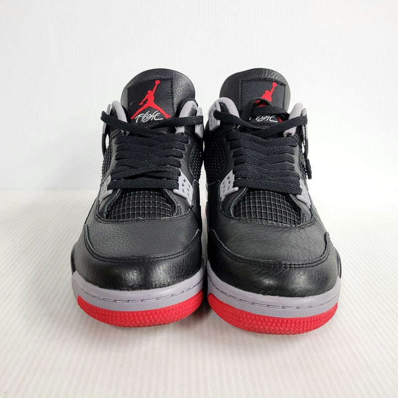 【中古品】【メンズ】 NIKE ナイキ AIR JORDAN 4 RETRO FV5029-006 エア ジョーダン 4 レトロ スニーカー シューズ 靴 160-250506-as-05-izu サイズ：29cm カラー：BLACK/FIRE RED-CEMENT GREY 万代Net店