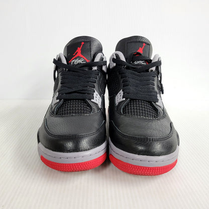 【中古品】【メンズ】 NIKE ナイキ AIR JORDAN 4 RETRO FV5029-006 エア ジョーダン 4 レトロ スニーカー シューズ 靴 160-250506-as-05-izu サイズ：29cm カラー：BLACK/FIRE RED-CEMENT GREY 万代Net店