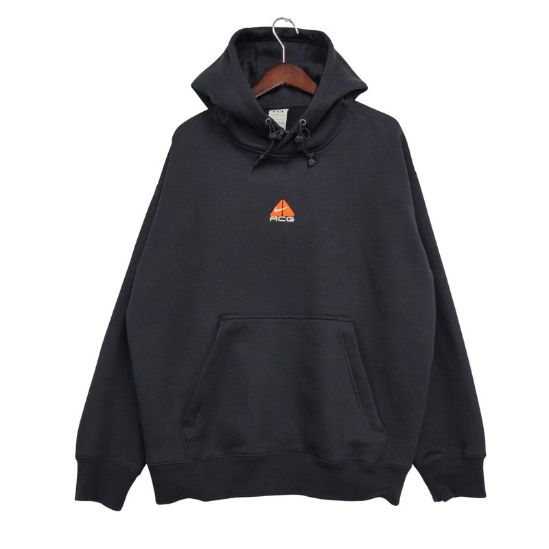 【中古品】【メンズ】 NIKE ACG ナイキ エーシージー AS U ACG TF TUFF FLC PO HOODIE DH3088-010 フリース プルオーバー フーディ パーカー 長袖 トップス 144-250504-as-18-izu サイズ：L カラー：ブラック 万代Net店