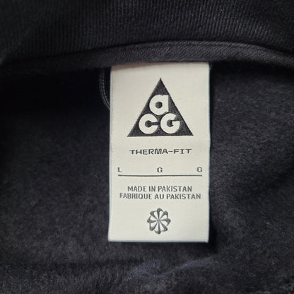 【中古品】【メンズ】 NIKE ACG ナイキ エーシージー AS U ACG TF TUFF FLC PO HOODIE DH3088-010 フリース プルオーバー フーディ パーカー 長袖 トップス 144-250504-as-18-izu サイズ：L カラー：ブラック 万代Net店