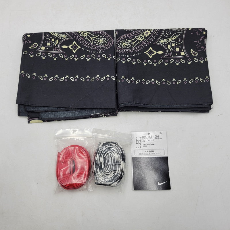 【中古品】【メンズ】 NIKE ナイキ × TRAVIS SCOTT トラヴィススコット AIR JORDAN 1 LOW OG SP DM7866-001 エアジョーダン1 ロー OG SP スニーカー シューズ 靴 160-250504-as-05-izu サイズ：26.5cm カラー：BLACK/PHANTOM BLACK 万代Net店