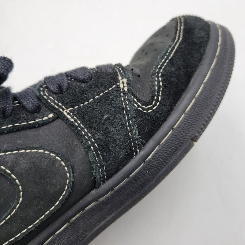 【中古品】【メンズ】 NIKE ナイキ × TRAVIS SCOTT トラヴィススコット AIR JORDAN 1 LOW OG SP DM7866-001 エアジョーダン1 ロー OG SP スニーカー シューズ 靴 160-250504-as-05-izu サイズ：26.5cm カラー：BLACK/PHANTOM BLACK 万代Net店