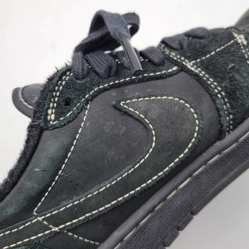 【中古品】【メンズ】 NIKE ナイキ × TRAVIS SCOTT トラヴィススコット AIR JORDAN 1 LOW OG SP DM7866-001 エアジョーダン1 ロー OG SP スニーカー シューズ 靴 160-250504-as-05-izu サイズ：26.5cm カラー：BLACK/PHANTOM BLACK 万代Net店