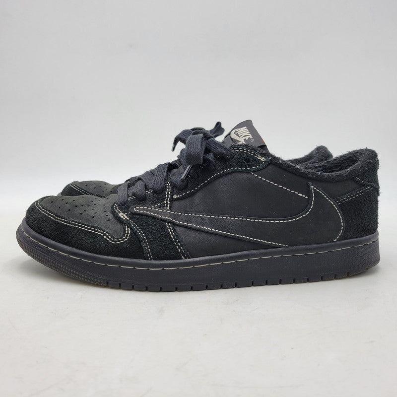 【中古品】【メンズ】 NIKE ナイキ × TRAVIS SCOTT トラヴィススコット AIR JORDAN 1 LOW OG SP DM7866-001 エアジョーダン1 ロー OG SP スニーカー シューズ 靴 160-250504-as-05-izu サイズ：26.5cm カラー：BLACK/PHANTOM BLACK 万代Net店