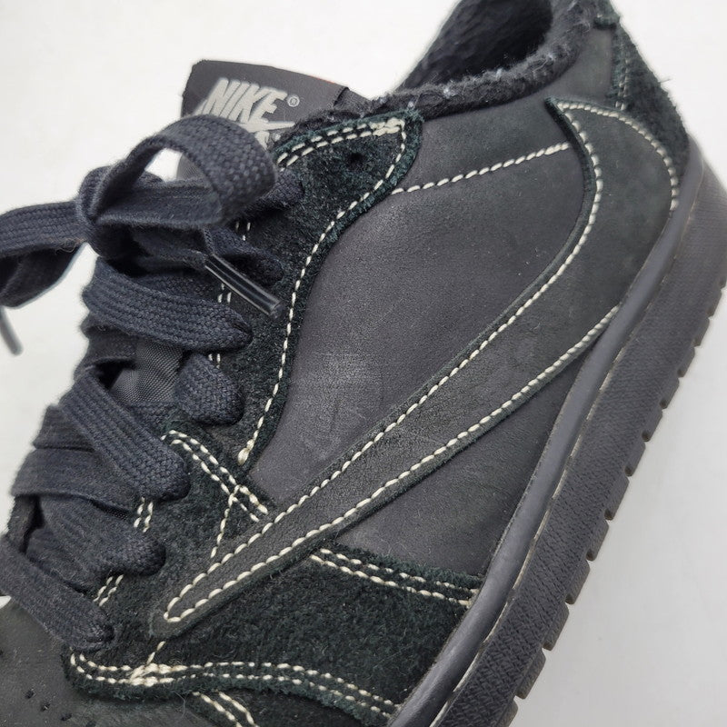 【中古品】【メンズ】 NIKE ナイキ × TRAVIS SCOTT トラヴィススコット AIR JORDAN 1 LOW OG SP DM7866-001 エアジョーダン1 ロー OG SP スニーカー シューズ 靴 160-250504-as-05-izu サイズ：26.5cm カラー：BLACK/PHANTOM BLACK 万代Net店