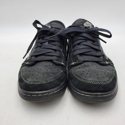 【中古品】【メンズ】 NIKE ナイキ × TRAVIS SCOTT トラヴィススコット AIR JORDAN 1 LOW OG SP DM7866-001 エアジョーダン1 ロー OG SP スニーカー シューズ 靴 160-250504-as-05-izu サイズ：26.5cm カラー：BLACK/PHANTOM BLACK 万代Net店