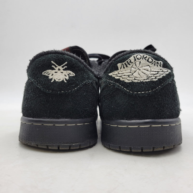 【中古品】【メンズ】 NIKE ナイキ × TRAVIS SCOTT トラヴィススコット AIR JORDAN 1 LOW OG SP DM7866-001 エアジョーダン1 ロー OG SP スニーカー シューズ 靴 160-250504-as-05-izu サイズ：26.5cm カラー：BLACK/PHANTOM BLACK 万代Net店