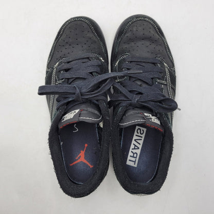 【中古品】【メンズ】 NIKE ナイキ × TRAVIS SCOTT トラヴィススコット AIR JORDAN 1 LOW OG SP DM7866-001 エアジョーダン1 ロー OG SP スニーカー シューズ 靴 160-250504-as-05-izu サイズ：26.5cm カラー：BLACK/PHANTOM BLACK 万代Net店