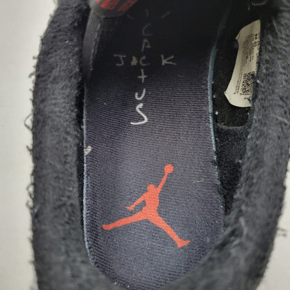 【中古品】【メンズ】 NIKE ナイキ × TRAVIS SCOTT トラヴィススコット AIR JORDAN 1 LOW OG SP DM7866-001 エアジョーダン1 ロー OG SP スニーカー シューズ 靴 160-250504-as-05-izu サイズ：26.5cm カラー：BLACK/PHANTOM BLACK 万代Net店