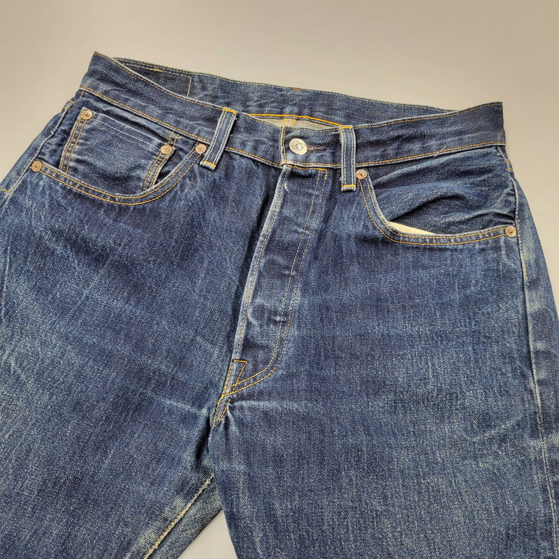 【中古品】【メンズ】 LEVI'S VINTAGE CLOTHING リーバイスビンテージクロージング 501XX DENIM PANTS 50155-0116 デニムパンツ 刻印337 USA製 ジーンズ ボトムス 157-250504-as-19-izu サイズ：32×34 カラー：インディゴ 万代Net店
