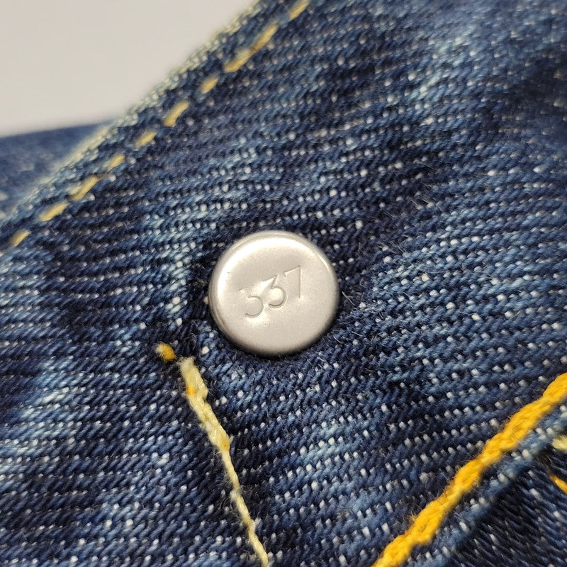 【中古品】【メンズ】 LEVI'S VINTAGE CLOTHING リーバイスビンテージクロージング 501XX DENIM PANTS 50155-0116 デニムパンツ 刻印337 USA製 ジーンズ ボトムス 157-250504-as-19-izu サイズ：32×34 カラー：インディゴ 万代Net店