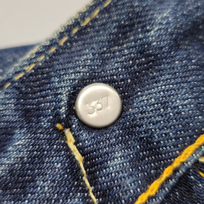 【中古品】【メンズ】 LEVI'S VINTAGE CLOTHING リーバイスビンテージクロージング 501XX DENIM PANTS 50155-0116 デニムパンツ 刻印337 USA製 ジーンズ ボトムス 157-250504-as-19-izu サイズ：32×34 カラー：インディゴ 万代Net店