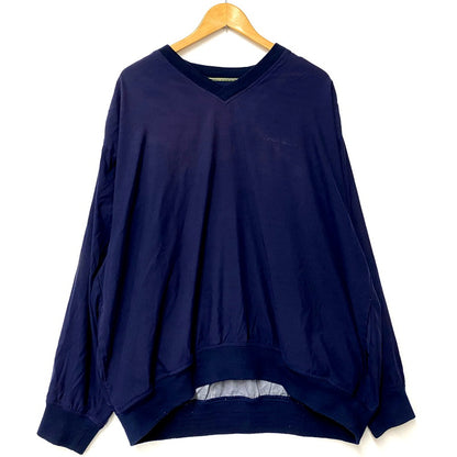 【現状渡し品】【メンズ】 EDDIE BAUER GOLF エディバウアー ゴルフ PULLOVER 1736 プルオーバー 長袖 トップス 146-250728-as-01-izu サイズ：XL カラー：ネイビー 万代Net店