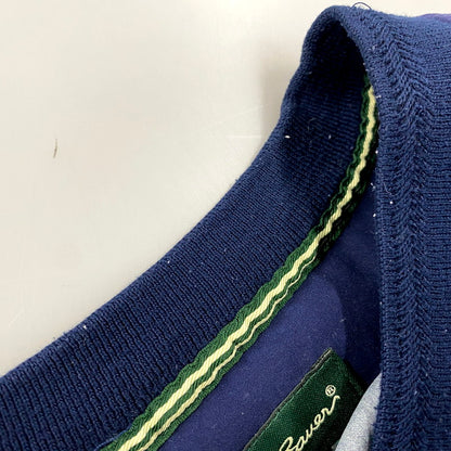 【現状渡し品】【メンズ】 EDDIE BAUER GOLF エディバウアー ゴルフ PULLOVER 1736 プルオーバー 長袖 トップス 146-250728-as-01-izu サイズ：XL カラー：ネイビー 万代Net店