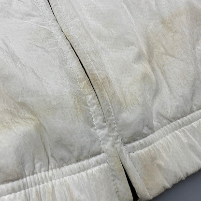 【現状渡し品】【メンズ】 NIKE ナイキ AR3133-100 HBR STMT BIG SWOOSH WOVEN JACKET ビッグスウッシュウーブンジャケット アウター 長袖 148-250525-ma-15-izu サイズ：L カラー：WHITE 万代Net店