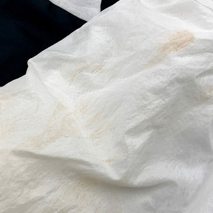 【現状渡し品】【メンズ】 NIKE ナイキ AR3133-100 HBR STMT BIG SWOOSH WOVEN JACKET ビッグスウッシュウーブンジャケット アウター 長袖 148-250525-ma-15-izu サイズ：L カラー：WHITE 万代Net店