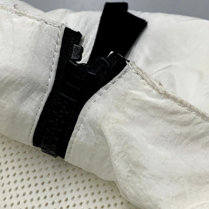 【現状渡し品】【メンズ】 NIKE ナイキ AR3133-100 HBR STMT BIG SWOOSH WOVEN JACKET ビッグスウッシュウーブンジャケット アウター 長袖 148-250525-ma-15-izu サイズ：L カラー：WHITE 万代Net店