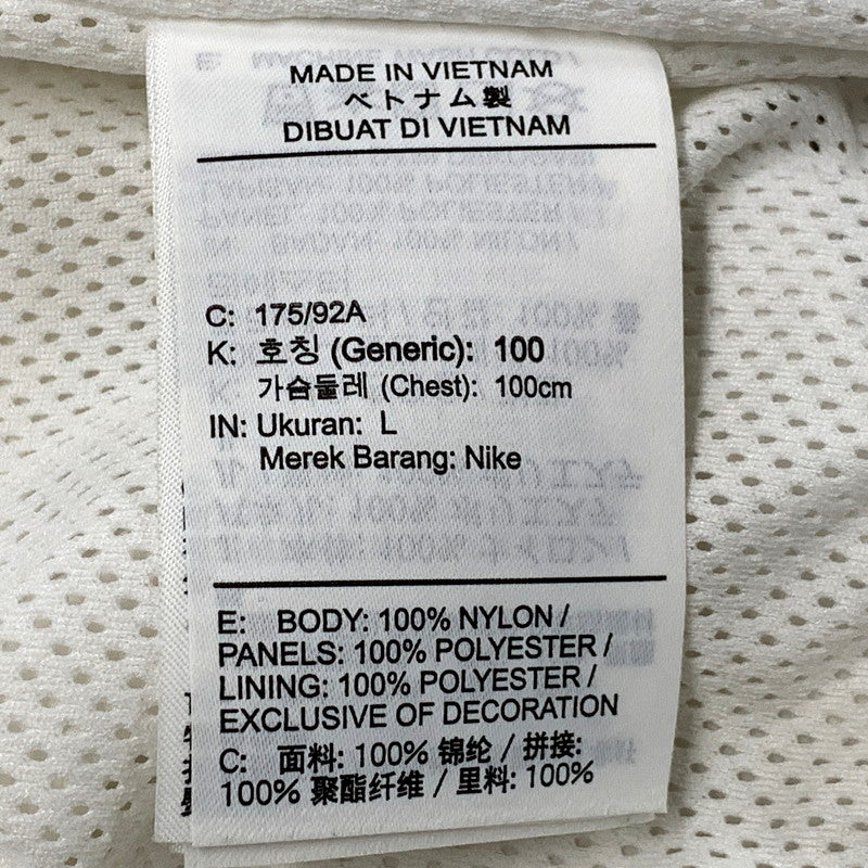 【現状渡し品】【メンズ】 NIKE ナイキ AR3133-100 HBR STMT BIG SWOOSH WOVEN JACKET ビッグスウッシュウーブンジャケット アウター 長袖 148-250525-ma-15-izu サイズ：L カラー：WHITE 万代Net店
