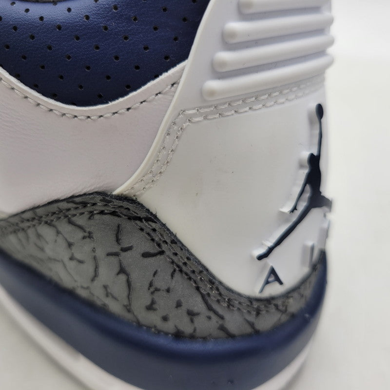 【中古品】【レディース】 NIKE ナイキ AIR JORDAN 3 RETRO GS DM0967-140 エア ジョーダン 3 レトロ GS スニーカー シューズ 靴 166-250504-as-23-izu サイズ：22.5cm カラー：WHITE/MIDNIGHT NAVY-CEMENT GREY-BLACK 万代Net店