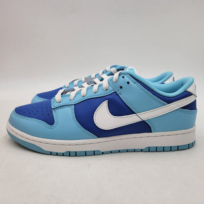 【中古品】【メンズ】 NIKE ナイキ DUNK LOW RETRO QS DM0121-400 ダンク ロー レトロ クイックスタイル スニーカー シューズ 靴 160-250505-ay-01-izu サイズ：27cm カラー：FLASH/WHITE-ARGON BLUE-FLASH 万代Net店