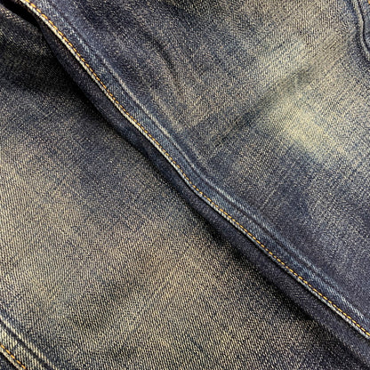 【中古品】【メンズ】 LEVI'S VINTAGE CLOTHING リーバイスビンテージクロージング BIG-E TALON ZIP DENIM PANTS 68606 デニムパンツ オレンジタブ ジーンズ ボトムス 156-250527-as-36-izu サイズ：28 カラー：インディゴ 万代Net店