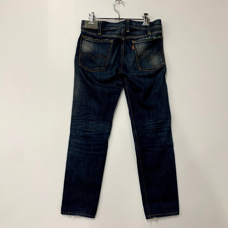 【中古品】【メンズ】 LEVI'S VINTAGE CLOTHING リーバイスビンテージクロージング BIG-E TALON ZIP DENIM PANTS 68606 デニムパンツ オレンジタブ ジーンズ ボトムス 156-250527-as-36-izu サイズ：28 カラー：インディゴ 万代Net店