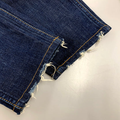 【中古品】【メンズ】 LEVI'S VINTAGE CLOTHING リーバイスビンテージクロージング BIG-E TALON ZIP DENIM PANTS 68606 デニムパンツ オレンジタブ ジーンズ ボトムス 156-250527-as-36-izu サイズ：28 カラー：インディゴ 万代Net店
