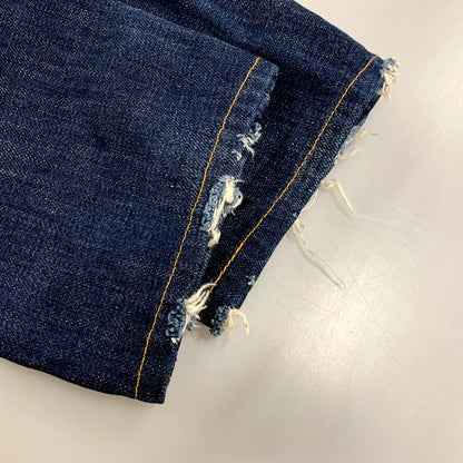 【中古品】【メンズ】 LEVI'S VINTAGE CLOTHING リーバイスビンテージクロージング BIG-E TALON ZIP DENIM PANTS 68606 デニムパンツ オレンジタブ ジーンズ ボトムス 156-250527-as-36-izu サイズ：28 カラー：インディゴ 万代Net店