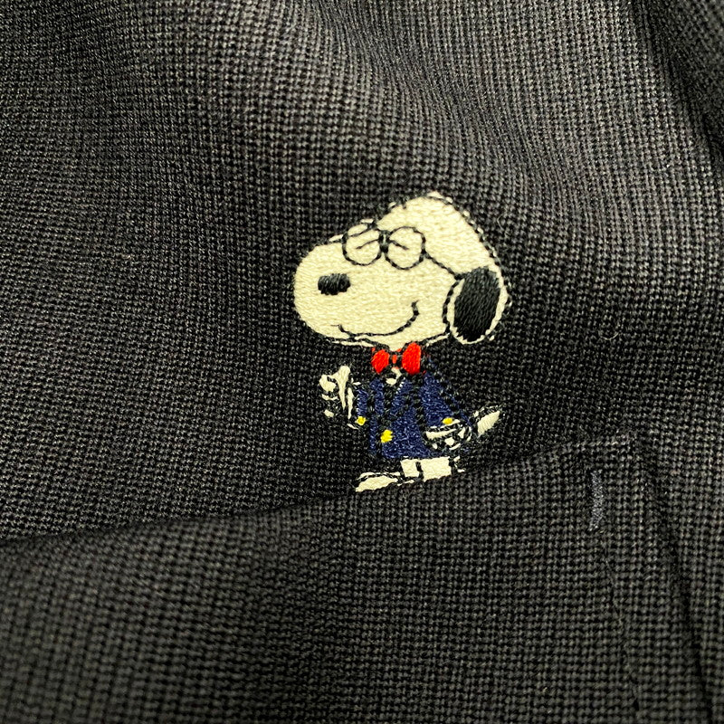 【中古品】【メンズ】 JOE PREPPY ジョープレッピー PEANUTS EMBROIDERY TAILORED JACKET JP-JM01 テーラードジャケット 147-250506-as-32-izu サイズ：L カラー：ネイビー 万代Net店