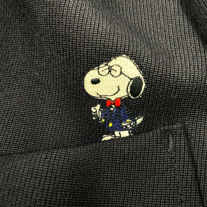 【中古品】【メンズ】 JOE PREPPY ジョープレッピー PEANUTS EMBROIDERY TAILORED JACKET JP-JM01 テーラードジャケット 147-250506-as-32-izu サイズ：L カラー：ネイビー 万代Net店