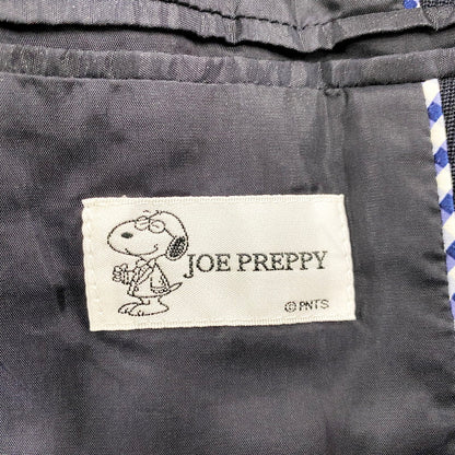 【中古品】【メンズ】 JOE PREPPY ジョープレッピー PEANUTS EMBROIDERY TAILORED JACKET JP-JM01 テーラードジャケット 147-250506-as-32-izu サイズ：L カラー：ネイビー 万代Net店