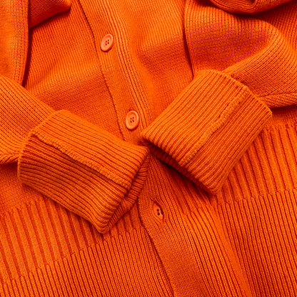 【中古品】【メンズ】 CFCL シーエフシーエル WOOL MILAN CARDIGAN CF004KC106 ウール ミラノカーディガン 140-250506-as-08-izu サイズ：5 カラー：オレンジ 万代Net店