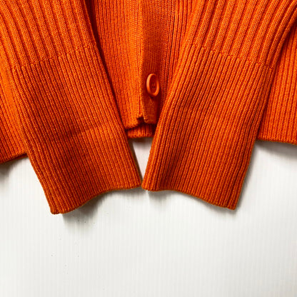 【中古品】【メンズ】 CFCL シーエフシーエル WOOL MILAN CARDIGAN CF004KC106 ウール ミラノカーディガン 140-250506-as-08-izu サイズ：5 カラー：オレンジ 万代Net店