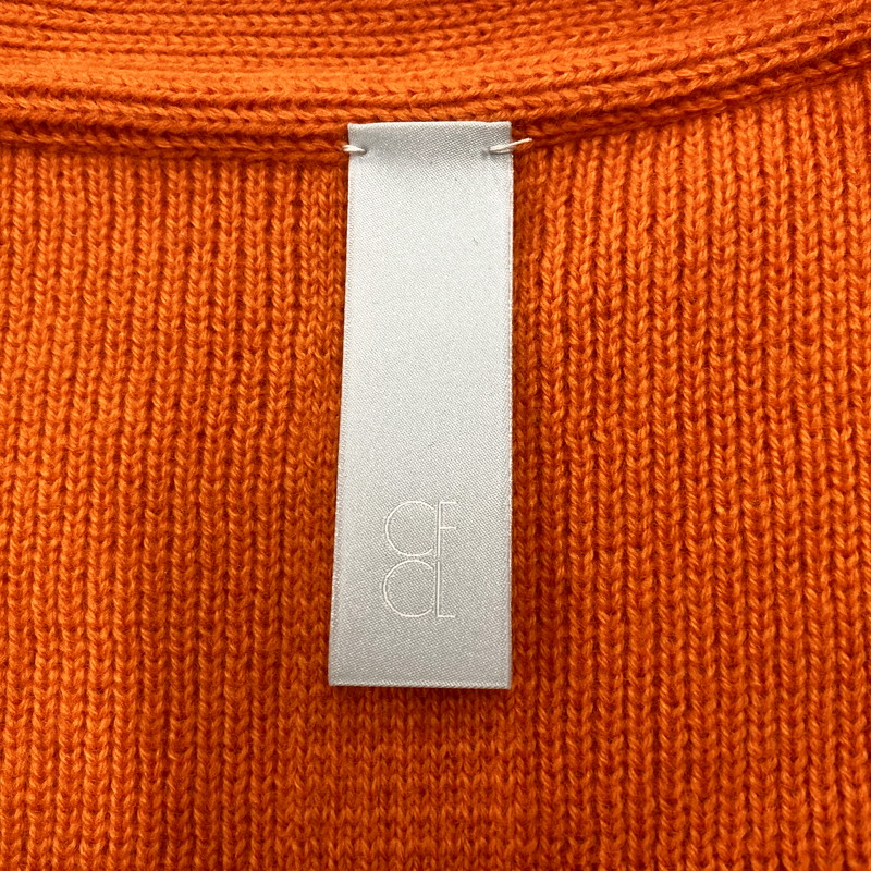 【中古品】【メンズ】 CFCL シーエフシーエル WOOL MILAN CARDIGAN CF004KC106 ウール ミラノカーディガン 140-250506-as-08-izu サイズ：5 カラー：オレンジ 万代Net店
