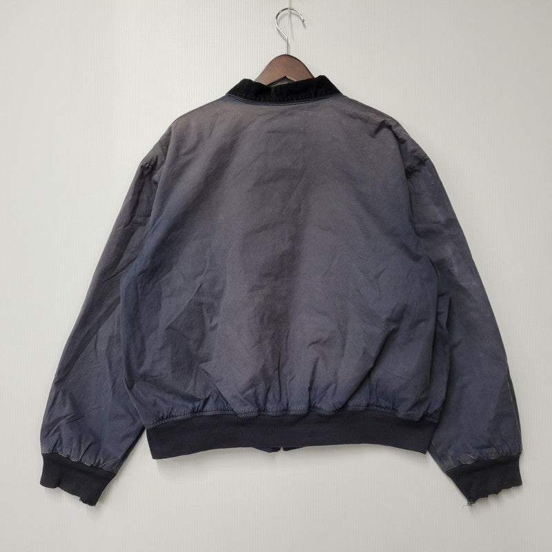 【現状渡し品】【メンズ】 90S OILED HARRINGTON JACKET オイルド ハリントン ジャケット アウター 146-251216-cs-05-izu サイズ：L カラー：ネイビー系 万代Net店