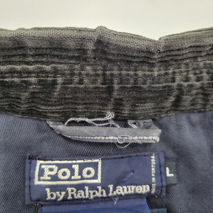 【現状渡し品】【メンズ】 90S OILED HARRINGTON JACKET オイルド ハリントン ジャケット アウター 146-251216-cs-05-izu サイズ：L カラー：ネイビー系 万代Net店