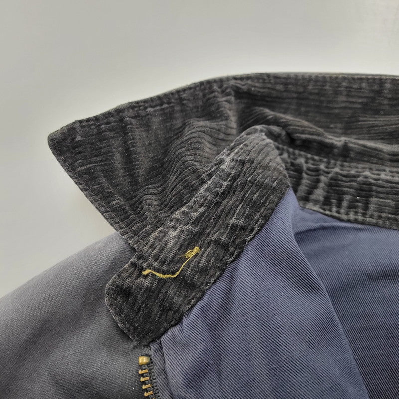 【現状渡し品】【メンズ】 90S OILED HARRINGTON JACKET オイルド ハリントン ジャケット アウター 146-251216-cs-05-izu サイズ：L カラー：ネイビー系 万代Net店