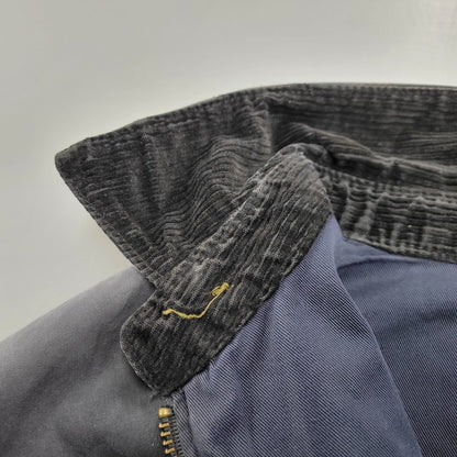 【現状渡し品】【メンズ】 90S OILED HARRINGTON JACKET オイルド ハリントン ジャケット アウター 146-251216-cs-05-izu サイズ：L カラー：ネイビー系 万代Net店