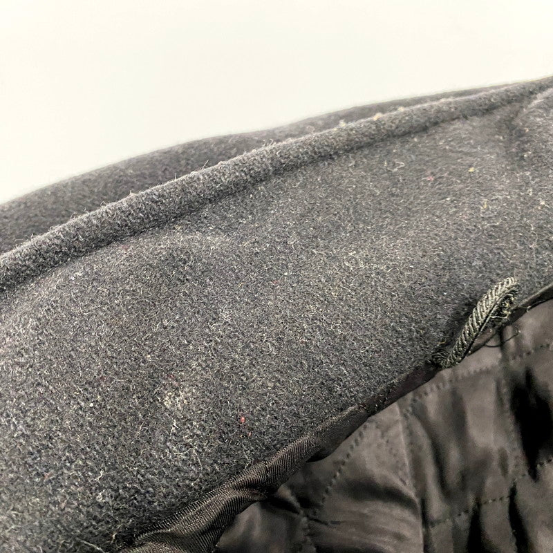 【中古品】【メンズ】 AVIREX アヴィレックス スタジアムジャケット スタジャン USA製 アウター 145-250506-as-31-izu サイズ：5X カラー：ブラック 万代Net店