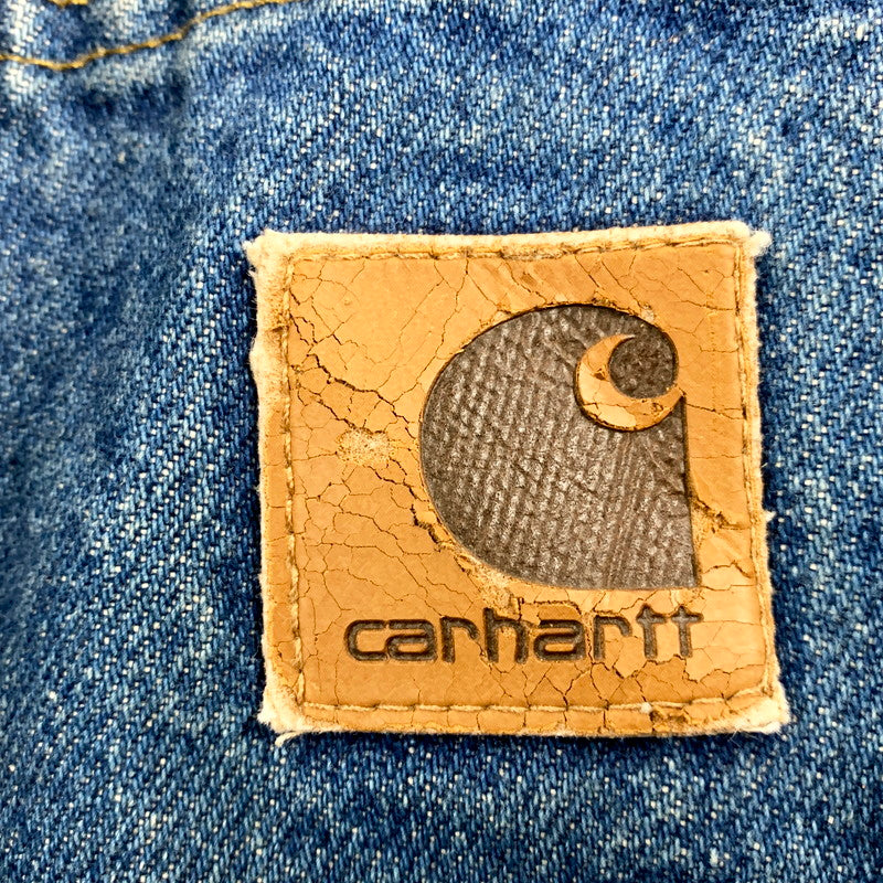 【中古品】【メンズ】 Carhartt カーハート BLANKET LINER DENIM CHORE COAT C59DST ブランケットライナー デニムチョアコート USA製 ジャケット アウター 146-250506-as-30-izu サイズ：3XL カラー：インディゴ 万代Net店