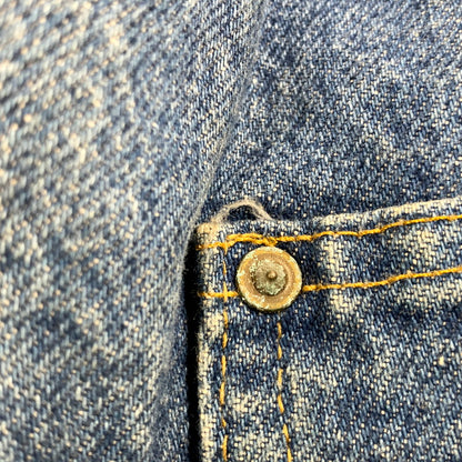 【中古品】【メンズ】 Carhartt カーハート BLANKET LINER DENIM CHORE COAT C59DST ブランケットライナー デニムチョアコート USA製 ジャケット アウター 146-250506-as-30-izu サイズ：3XL カラー：インディゴ 万代Net店