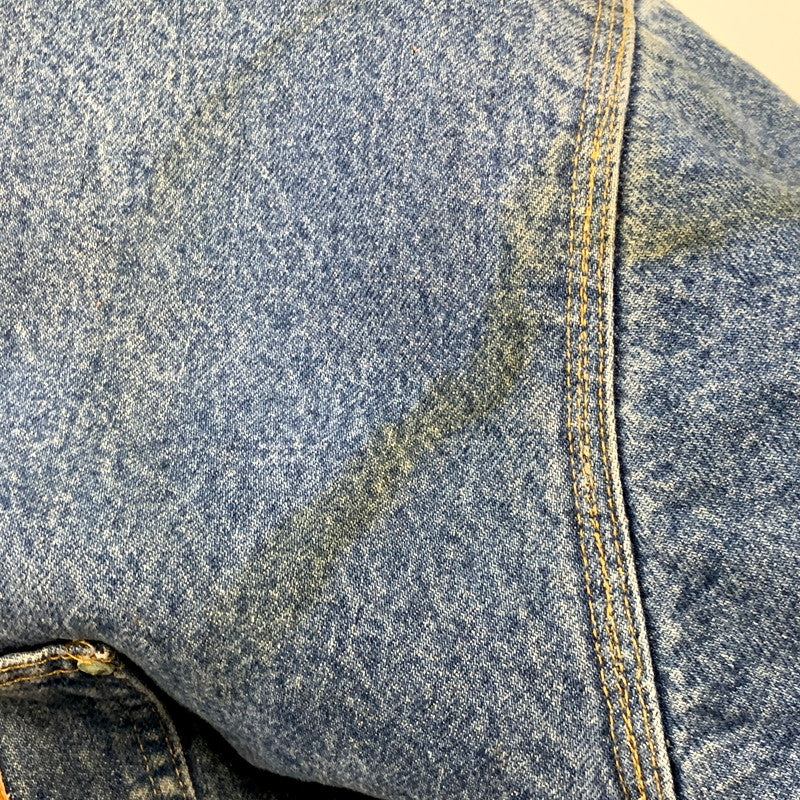 【中古品】【メンズ】 Carhartt カーハート BLANKET LINER DENIM CHORE COAT C59DST ブランケットライナー デニムチョアコート USA製 ジャケット アウター 146-250506-as-30-izu サイズ：3XL カラー：インディゴ 万代Net店