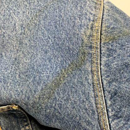 【中古品】【メンズ】 Carhartt カーハート BLANKET LINER DENIM CHORE COAT C59DST ブランケットライナー デニムチョアコート USA製 ジャケット アウター 146-250506-as-30-izu サイズ：3XL カラー：インディゴ 万代Net店