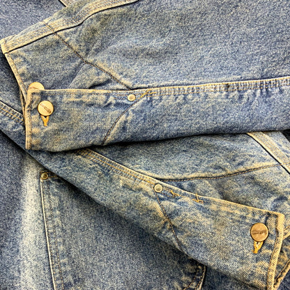 【中古品】【メンズ】 Carhartt カーハート BLANKET LINER DENIM CHORE COAT C59DST ブランケットライナー デニムチョアコート USA製 ジャケット アウター 146-250506-as-30-izu サイズ：3XL カラー：インディゴ 万代Net店